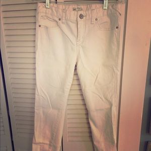 White skinny jeans!